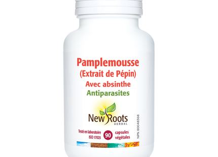 New Roots - Extrait de pépins de pamplemousse avec absinthe et échinacée | 90 capsules