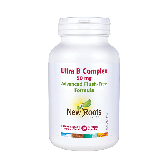 New Roots - Ultra B Complex 50mg | 60 Vegetable Capsules