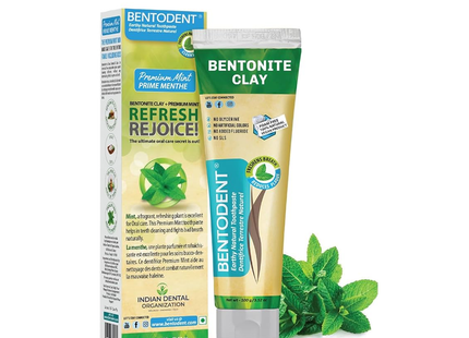 Bentodent - Dentifrice Menthe Premium | 100 g