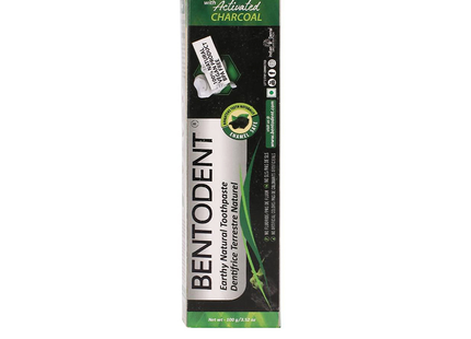 Bentodent - Dentifrice au charbon actif et à la menthe | 100 g