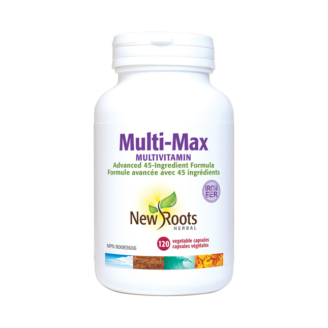 New Roots - Multivitamines Multi Max | 120 gélules