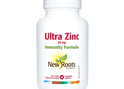 New Roots - UltraZinc 30 mg | 90 Vegetable Capsules