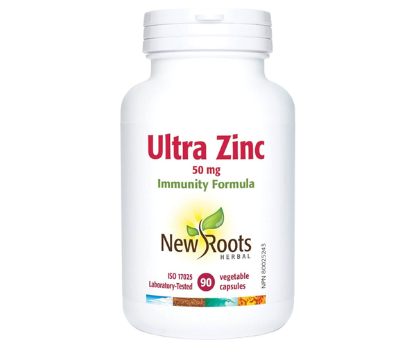 New Roots - Ultra Zinc 50 mg | 90 Vegetable Capsules – White Cross E-Store