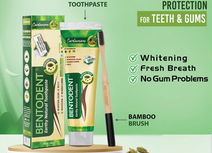 Bentodent - Brosse à dents Combo Cardamome | 100 g