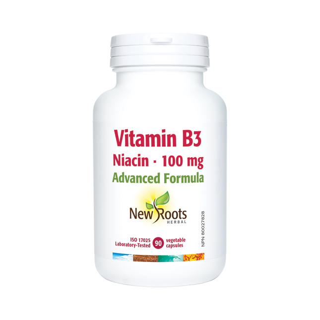 New Roots - Vitamine B3 Niacine 100 mg | 90 gélules