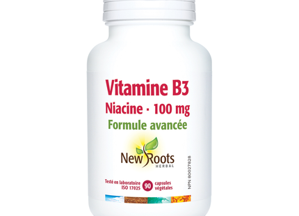New Roots - Vitamine B3 Niacine 100 mg | 90 gélules