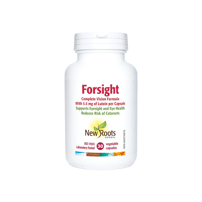 New Roots - Forsight with Lutein | 30 Vegetable Capsules*