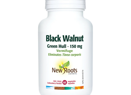 New Roots - Black Walnut Green Hull 150 mg | 60 capsules