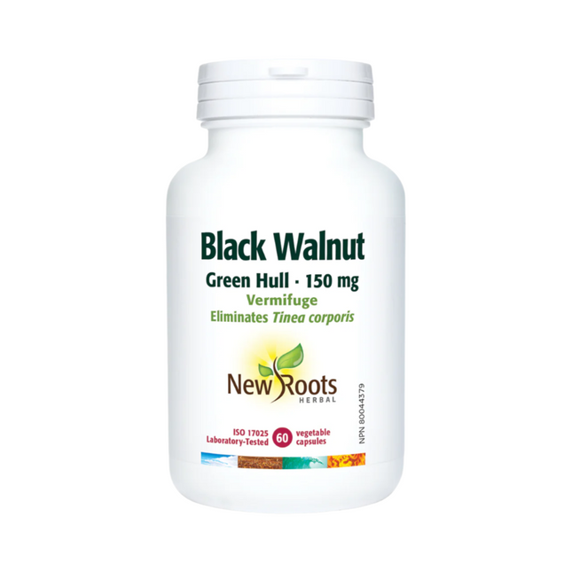 New Roots - Black Walnut Green Hull 150 mg | 60 capsules