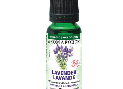 Aromaforce - Organic Lavender Essential Oil 100% pure and natural | 15 mL