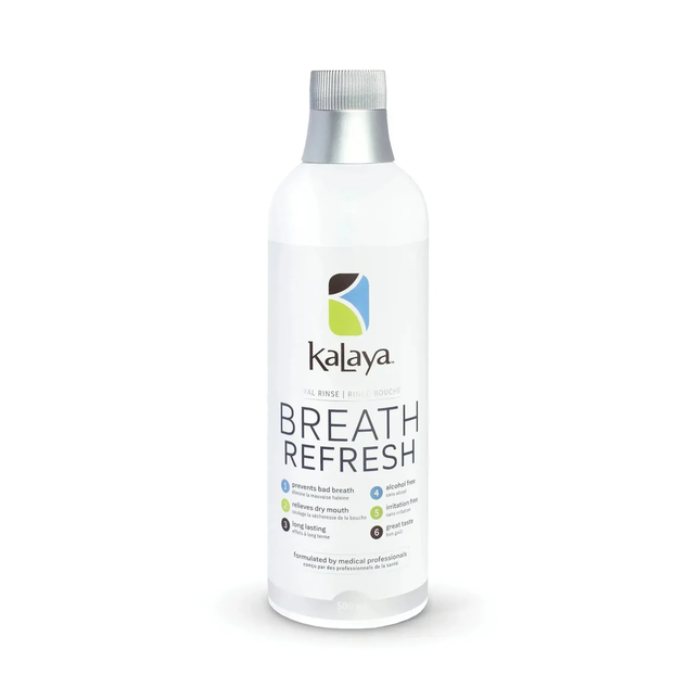 Kalaya - Breath Refresh Oral Rinse, Peppermint Flavour | 500 mL