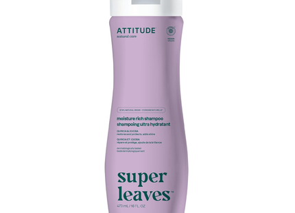 Attitude - Super Leaves Moisture Rich Shampoo, Quinoa & Jojoba | 473 mL