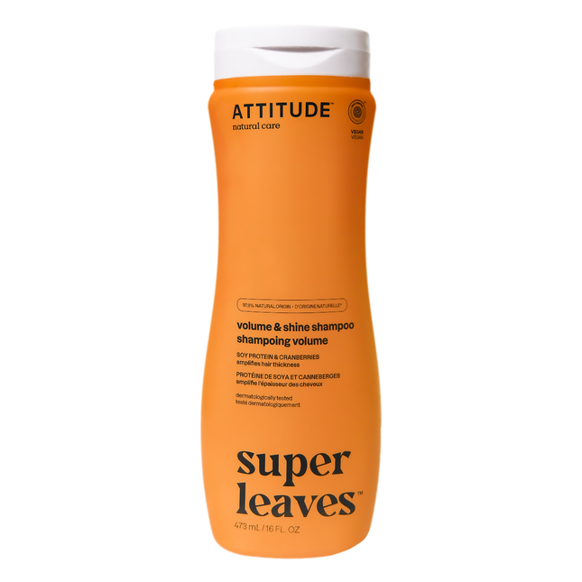 Attitude - Volume & Shine Shampoo - Soy Protein & Cranberries | 473 mL
