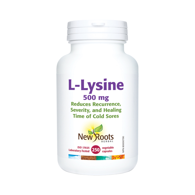 New Roots - L-Lysine 500 mg | 250 gélules