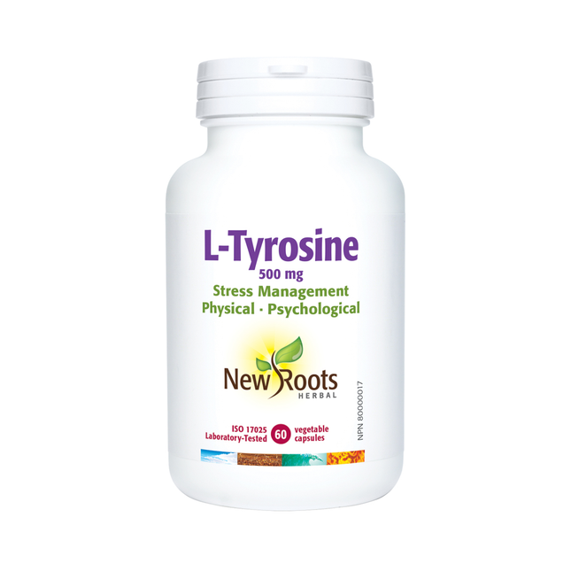 New Roots - L-Tyrosine 500 mg | 60 gélules