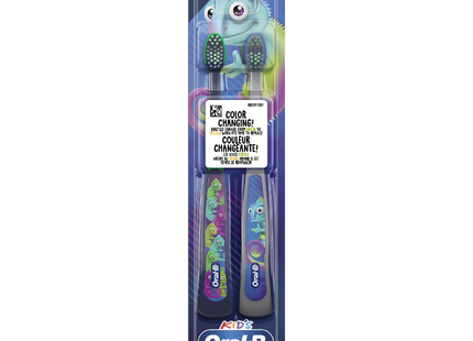 Oral-B Kid's, Color Changing Extra Soft | 2 Toothbrushes