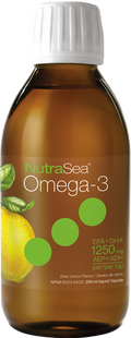 NutraSea Omega-3 - Zesty Lemon | 200 ml