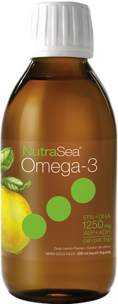 NutraSea Omega-3 - Citron piquant | 200 ml