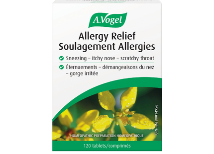 A.Vogel - Soulagement des allergies - Préparation homéopathique | 120 comprimés*