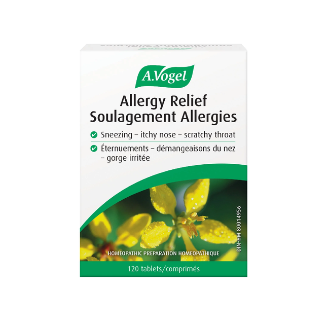 A.Vogel - Soulagement des allergies - Préparation homéopathique | 120 comprimés*