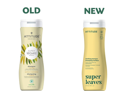 Attitude - Clarifying Shampoo, Lemon Leaves and White Tea | 473 mL
