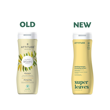 Attitude - Clarifying Shampoo, Lemon Leaves and White Tea | 473 mL