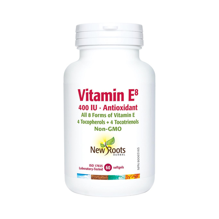 New Roots - Vitamin E8 400 IU | 60 Softgels*