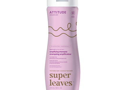 Attitude - Extra Gentle Shampoo For Type 2 Curls, Coconut Oil | 473 mL