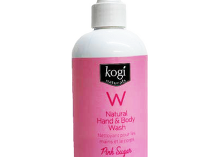 Kogi Naturals - Natural Hand & Body Wash - Pink Sugar Scent | 240 ml