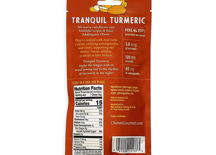 CHIMES CHEWS AU CURCUMA GOURMANDS 72G