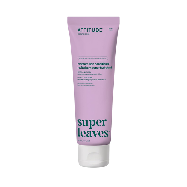 Attitude - Super Leaves Moisture Rich Conditioner, Quinoa & Jojoba | 240 mL