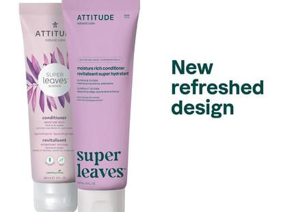 Attitude - Super Leaves Moisture Rich Conditioner, Quinoa & Jojoba | 240 mL