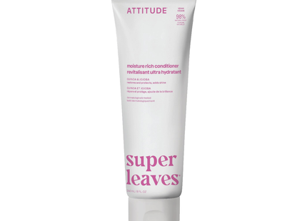 Attitude - Après-shampoing hydratant Super Leaves, quinoa et jojoba | 240 ml