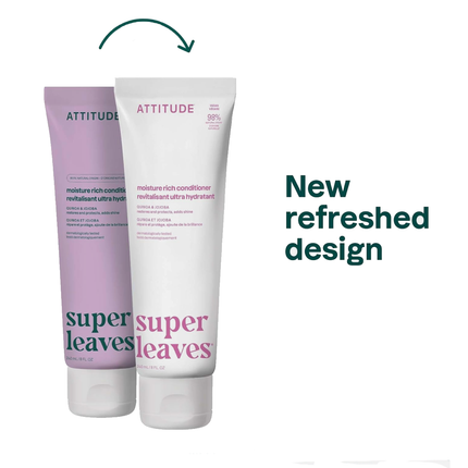 Attitude - Super Leaves Moisture Rich Conditioner, Quinoa & Jojoba | 240 mL