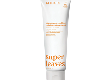 Attitude - Volume & Shine Conditioner, Soy Protein & Cranberries | 240 mL