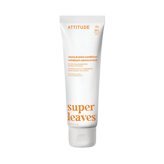 Attitude - Volume & Shine Conditioner, Soy Protein & Cranberries | 240 mL