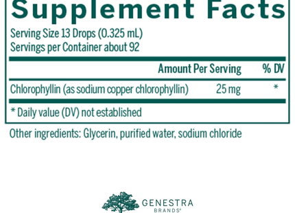Genestra - Liquid Chlorophyll | 30 mL 