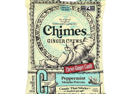 Chimes Ginger Chews - Peppermint | 141.8 g