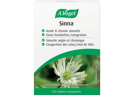 A.Vogel - Sinna Homeopathic Sinus Congestion Treatment | 120 Tablets