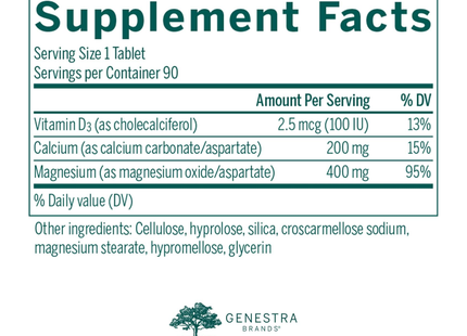 Genestra - Mag Cal Formula 2 | 90 Tablets 