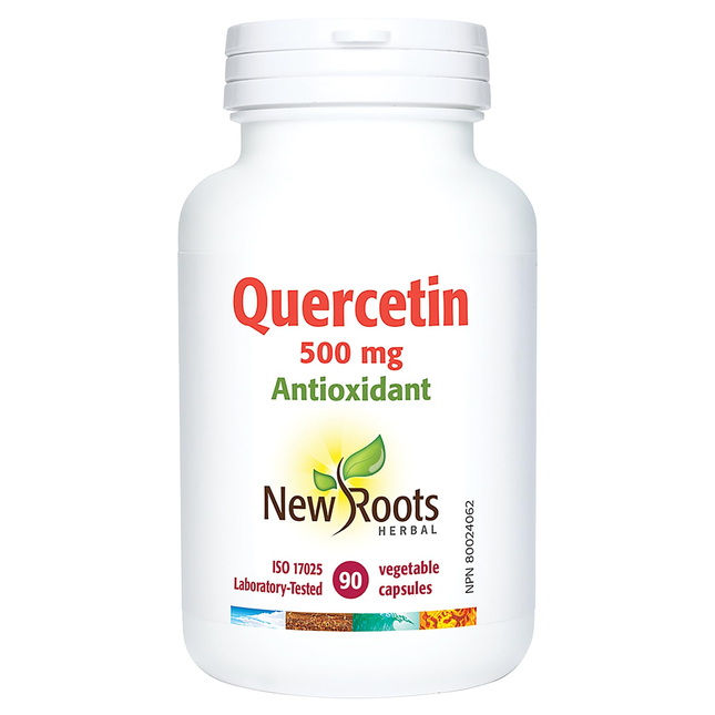 New Roots - Bioflavonoïdes de quercétine 500 mg | 90 Gélules Végétales*