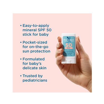 Blue Lizard - Stick solaire bébé FPS 50 | 14 g
