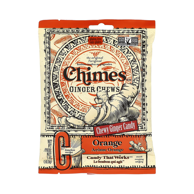 Chimes Ginger Chews - Orange | 141.8 g