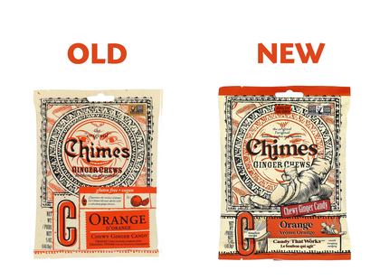 Chimes Ginger Chews - Orange | 141.8 g