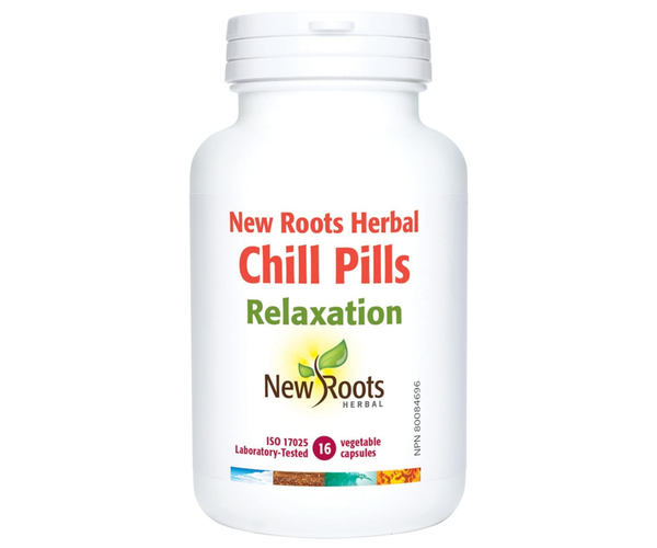 New Roots - Chill Pills, Relaxation | 16 Capsules – White Cross E-Store