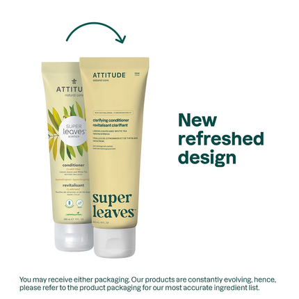 Attitude - Clarifying Conditioner, Lemon Leaves and White Tea | 240 mL