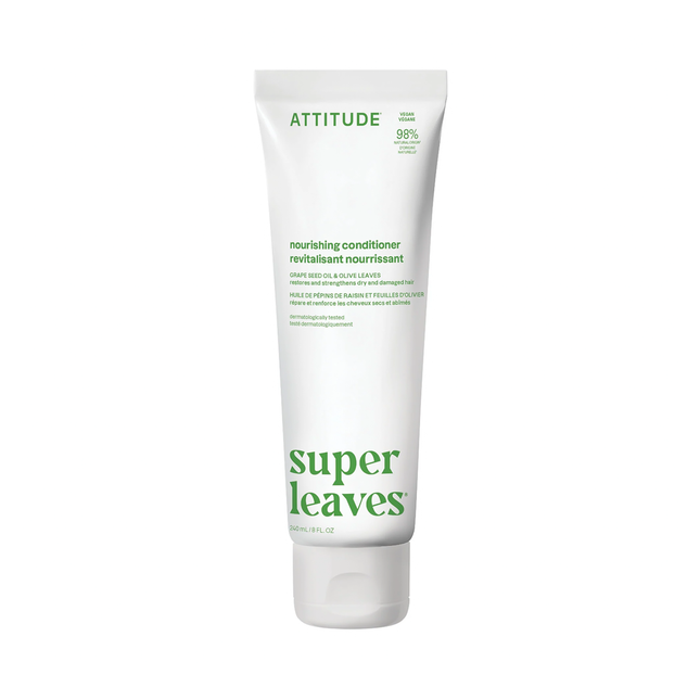 Attitude - Nourishing Conditioner, Grape Seed Oil & Olive Leaves | 240 mL