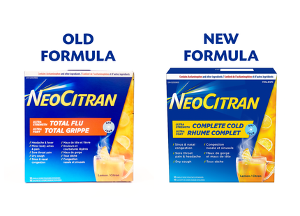 NeoCitran - Complete Cold Ultra Strength Day - Lemon | 10 Pouches