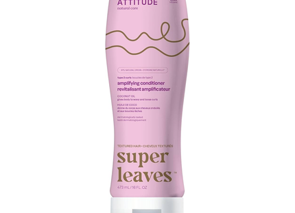 Attitude - Après-shampoing extra doux pour boucles de type 2, huile de coco | 473 ml