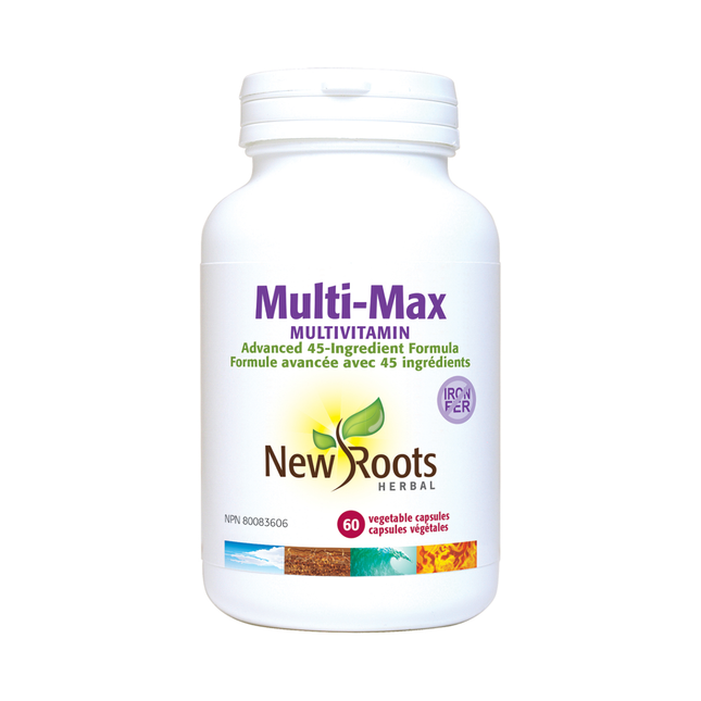 New Roots - Multivitamines Multi Max | 60 capsules